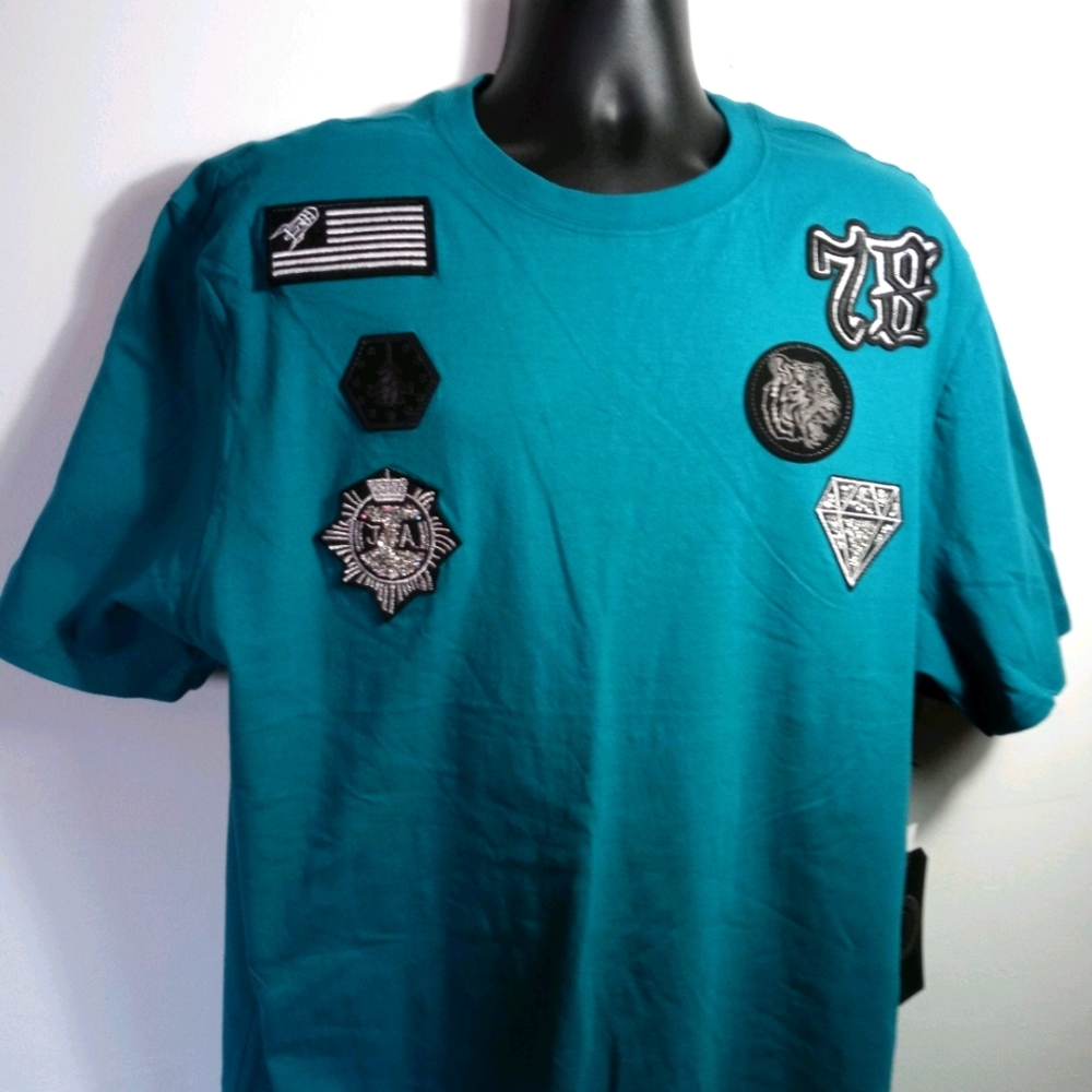 Maxi Milian Diamond 78 Patch Tee Sz 2XL